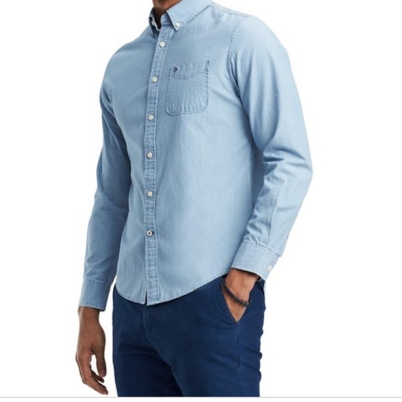 tommy hilfiger casual shirts